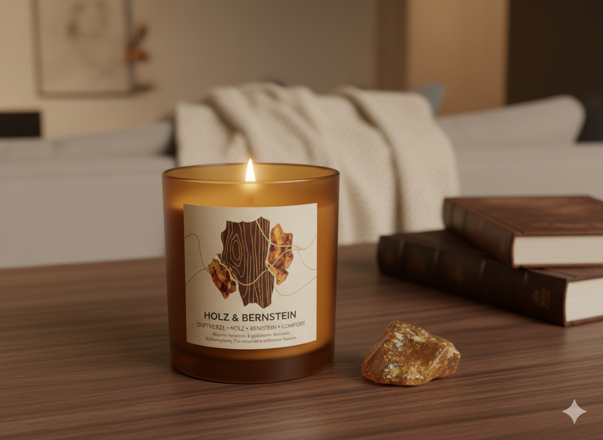 Holz & Bernstein Duftkerze